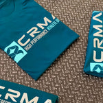 Playera para entrenamiento CRMA CROMOSOMAFIT DAMA Color Aqua-Perri