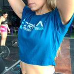 CROP para entrenamiento CRMA CROMOSOMAFIT DAMA Color Aqua-Perri