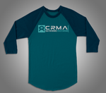 Camiseta Ranglan 3/4 estilo Beisbolera para entrenamiento Aqua-Perri CABALLERO