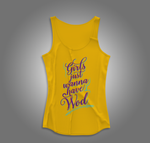 Playera para entrenamiento Girls just wanna have wod tanktop